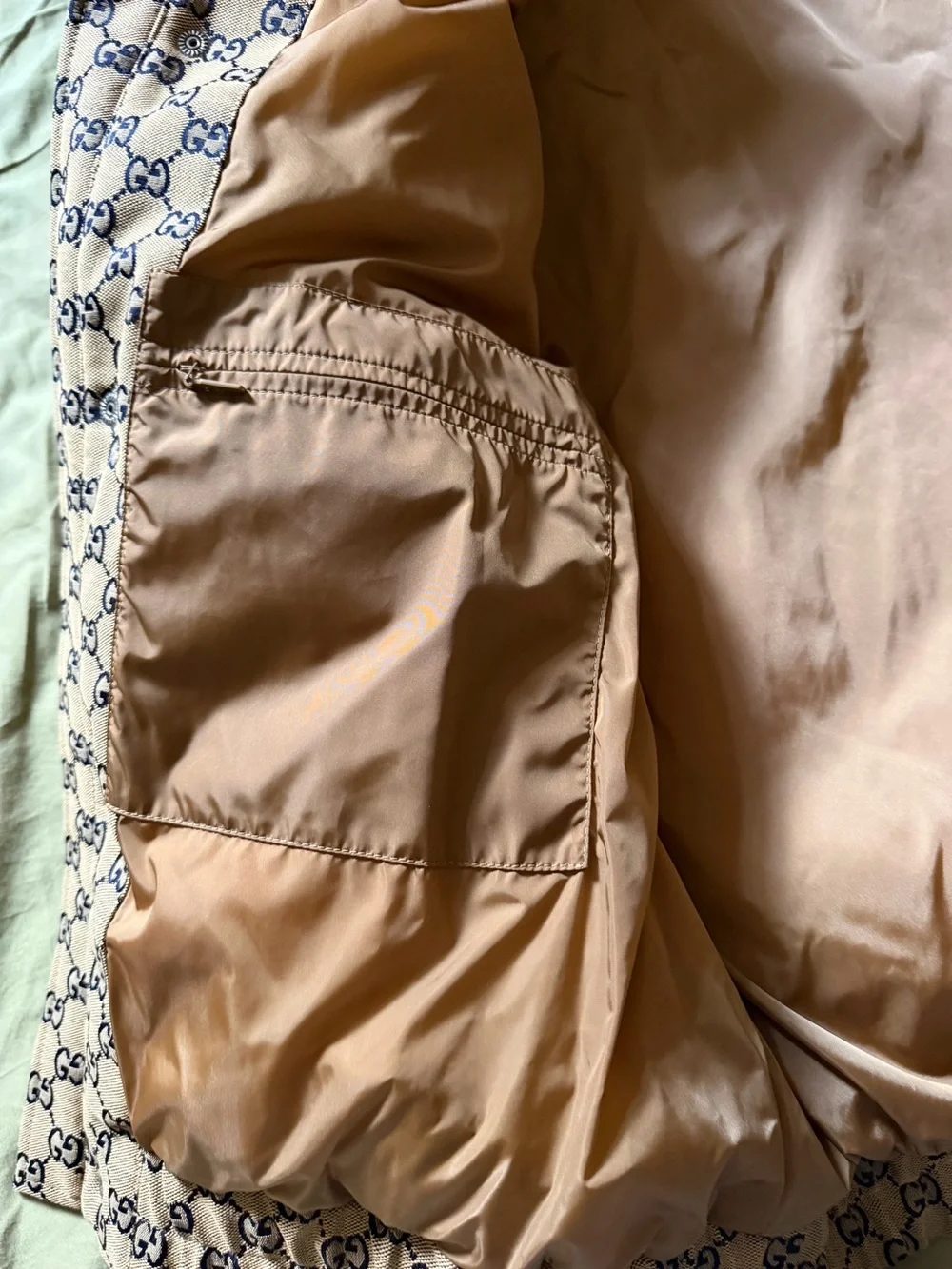 Gucci GG Canvas Down Jacket